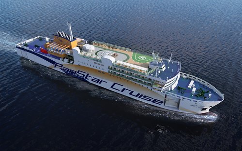 Traversier Osaka - Busan par PANSTAR MIRACLE CRUISE