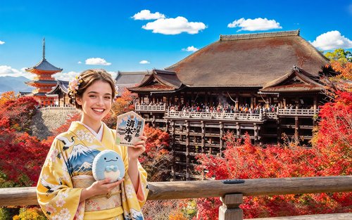 One-day tour of Kyoto's Kinkaku-ji, Kiyomizu-dera, and Uji