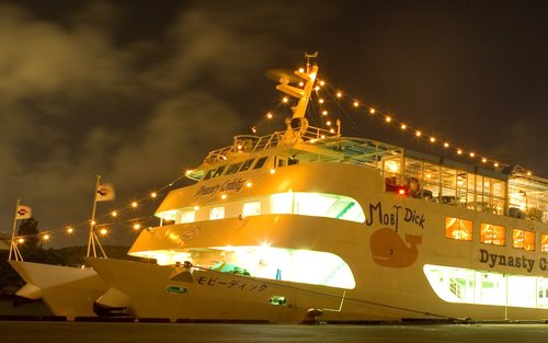 Pesiar Okinawa: Makan Malam dengan Pemandangan Laut・Ramah Anak・Berangkat untuk 1 Orang・Berangkat dari Naha
