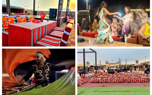 Dubai Red Dune Desert Safari, Sand Boarding, and Buffet Dinner Tour