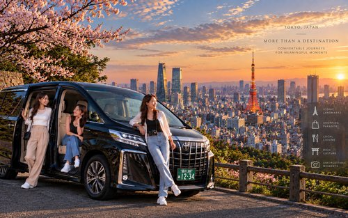 Tokyo Private Custom Chartered Free Tour V.I.P Luxury VIP Car Private Transfer & Chartered Service to Tokyo, Mount Fuji, Hakone, Kamakura, and other places. Customizable Itinerary. English, Chinese, Cantonese (Green Plate)
