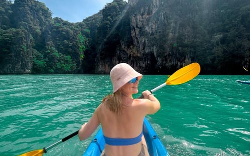 Ko Lanta Ko Talabeng & Ko Bubu One-Day Caving & Kayaking Tour
