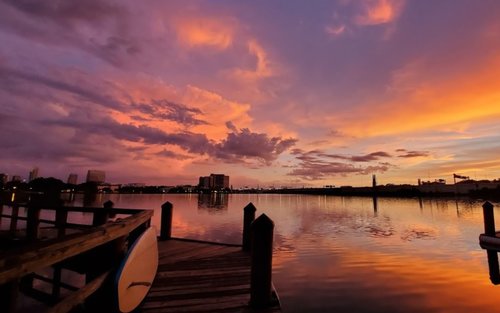 Sunset Clear Kayak or Clear Paddleboard Experience in Orlando