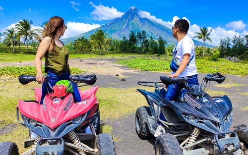Mayon ATV Bicol Adventure in Albay with Roundtrip Private Shuttle