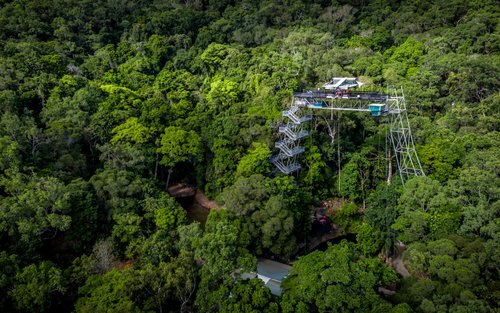 AJ Hackett 凱恩斯空中花園觀景台高空彈跳