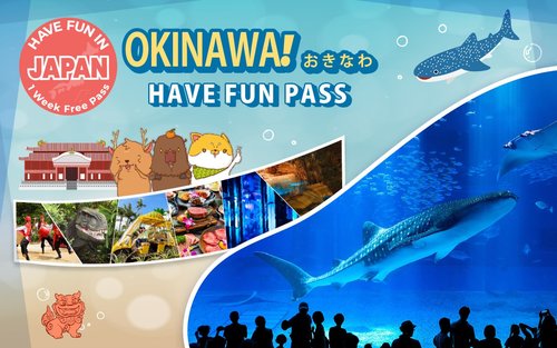 Have Fun in Okinawa Pass (with option: Churaumi Aquarium)