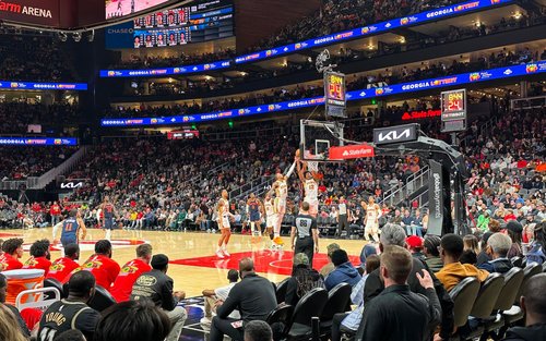 Atlanta Hawks Basketball Game at State Farm Arena