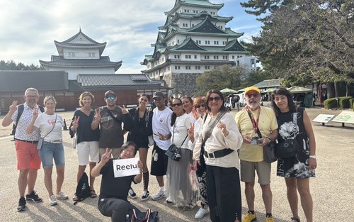 Nagoya Castle & Hisaya-odori Park Half-Day Small Group Cultural Tour