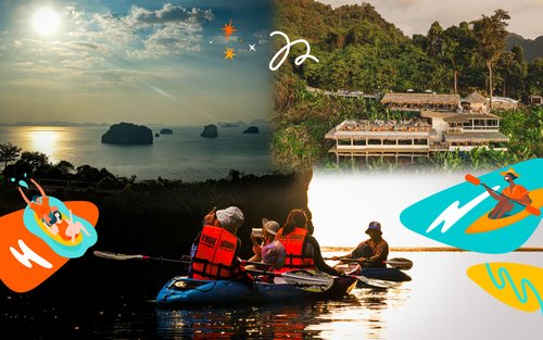 Krabi: Kayaking Ao Thalane and Khaothong Hill Café
