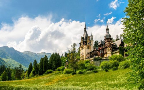 Dagsutflykt till Draculas slott, Brasov och Peles slott från Bukarest