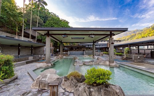 New Taipei Sanxia: The Great Roots Forestry Spa Resort - Forest Park Tickets, Outdoor Hot Spring SPA, Double Hot Spring Room