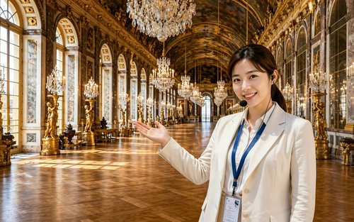 Visita de mig dia al Palau de Versalles - Visita guiada en profunditat en xinès
