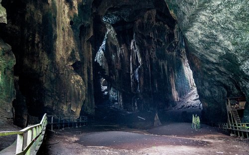 สำรวจถ้ำโกมันตงและล่องเรือชมสัตว์ป่าแม่น้ำคินาบาตังงันที่ซันดากัน