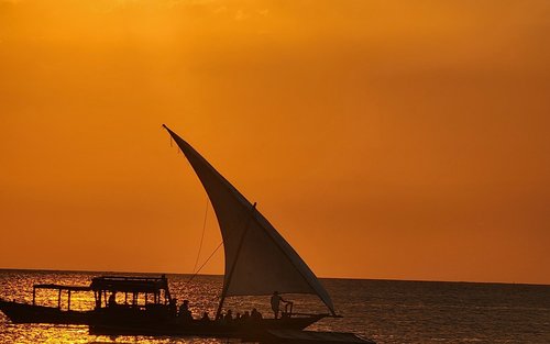 Zanzibar Sunset Dhow Cruise with Vibrant Entertainment