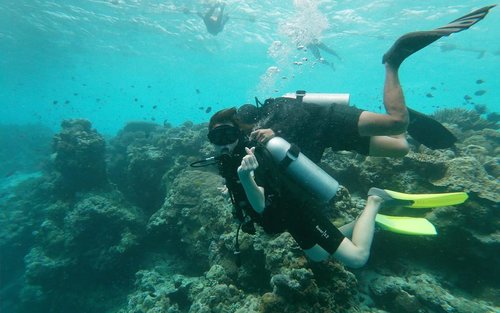 Timba-Timba, Mataking and Pom Pom Island Discover Scuba Diving in Semporna