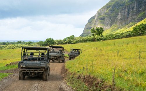 Kualoa Ranch UTV Raptor Experience in Hawaii