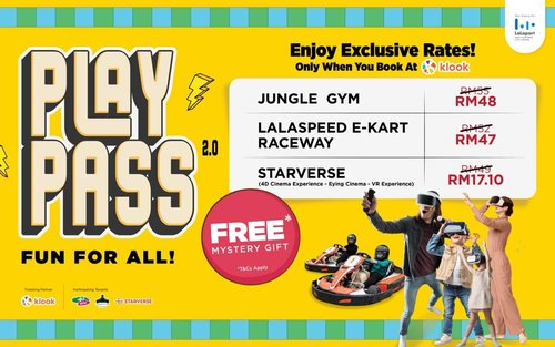 LaLaport Play Pass in Kuala Lumpur 