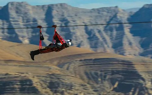 Jebel Jais Zipline in Ras Al Khaimah