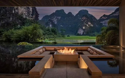 广西崇左休闲4天（野奢秘境丽世+明仕那里+龙光那莲+德天瀑布+靖西通灵大峡谷景区徒步+明仕田园竹筏漂流赏田园风光+观白头叶猴）