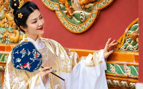 Peking Hanfu - Zážitek z focení v historickém kostýmu (půjčovna oblečení + fotograf + jemný make-up/účes)