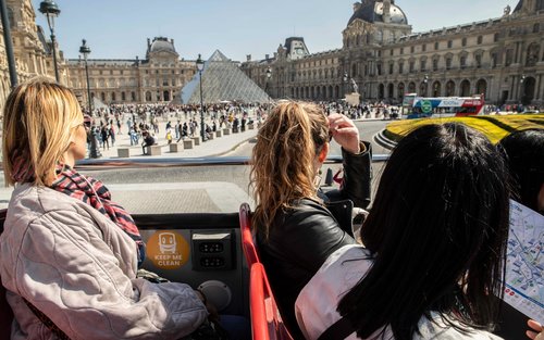 Paris Hop-On-Hop-Off Bus by Toot Bus with Versailles Palace