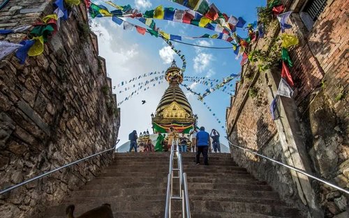 Monkey Temple – SwayambhuNath Walking Tour