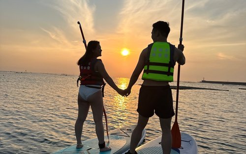 Tainan: Anping Yuguang Island & Zengwen River Secret Spot SUP Stand-Up Paddleboarding Experience