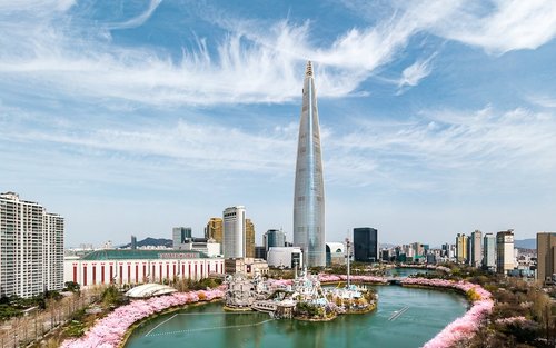 Vé Seoul Sky ở Lotte World Tower