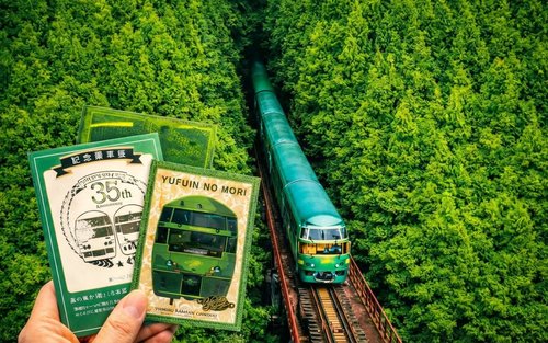 En dags djupdykningstur till Kyushu Yufuin no Mori Hidden Route - Beppu Jigoku & Yufuin no Mori tågupplevelse & Dazaifu Tenmangu (avgång från Fukuoka)