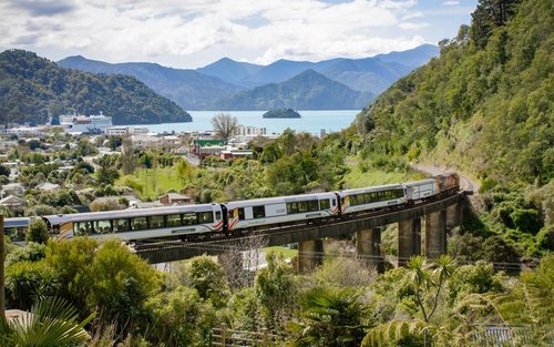 Coastal Pacific Train Ticket Between Christchurch and Picton