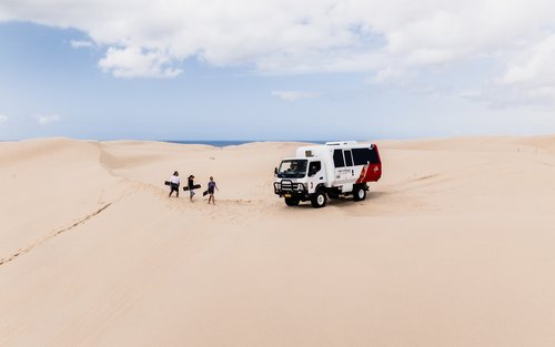 Port Stephens: Tour della spiaggia e delle dune con sandboarding