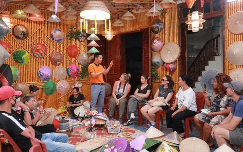 All-in-one Hanoi Day Tour: Red incense Village, Train Street and Top Attractions