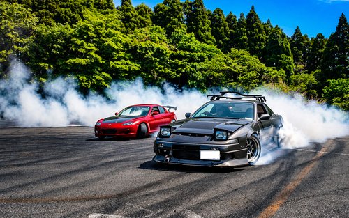Experiencia de copiloto en derrapes y persecución de coches de policía réplica Tokyo Drift