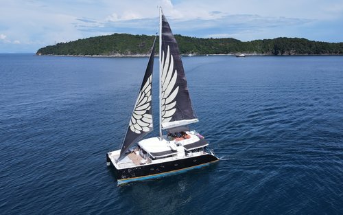 Racha & Coral Islands Full-Day Catamaran Tour