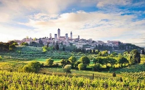 Lawatan Siena, San Gimignano, Monteriggioni & Merasai Wain di Chianti