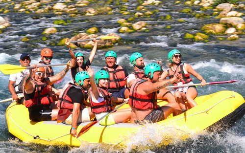 Antalya: Koprulu Canyon Rafting and Canyoning Experience