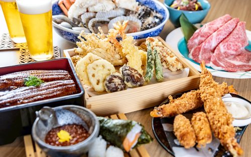 Crabe, Wagyu et Sushi à volonté à Shinsaibashi – Kaniya Maruhana