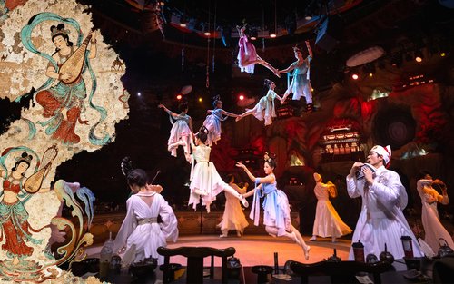 Banquet · Dunhuang Narrative | Immersive Dunhuang Cultural Experience + Broadway-level Theater & Stage Lighting + Optional Hanfu Styling Experience | New Landmark for Bund Cultural Tourism Attractions