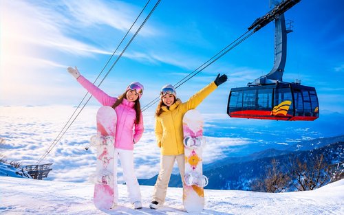 Aventura de nieve de día completo en Biwako Valley desde Kioto y Osaka