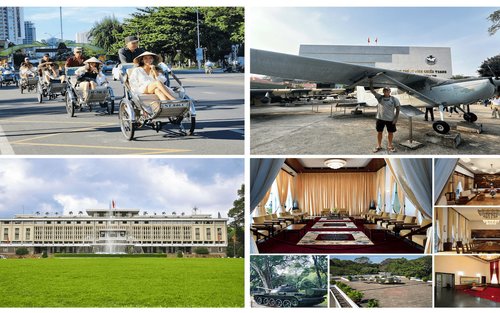 Ho Chi Minh City 4-Hour Cyclo Tour: War Museum, Independence Palace, Colonial Sights & Local Pho