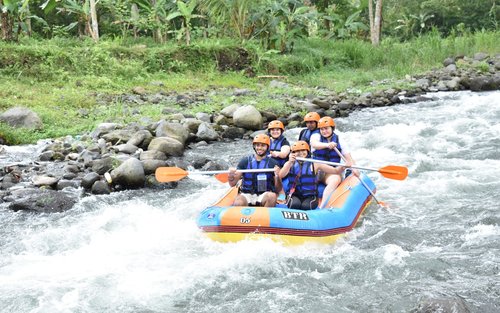 Telaga Waja White Water Rafting in Bali by BTR