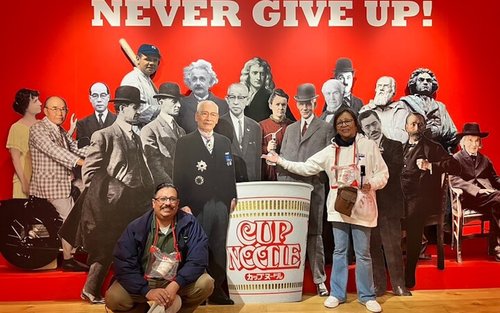 Cup Noodles -museon opastettu kierros Jokohamassa