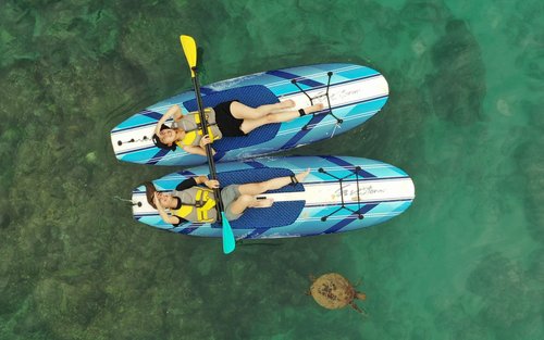 小琉球海盜也瘋狂SUP日出夕陽團・贈空拍｜四人報名贈星空導覽