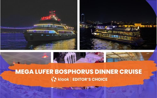 Mega Lufer Bosphorus Dinner Cruise and Show with Private Table