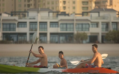 Location de kayak et de planche à rame au Palm Jumeirah