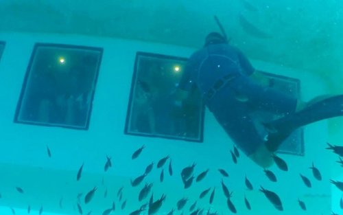 Poseidon submarine cruise tour in Rhodes