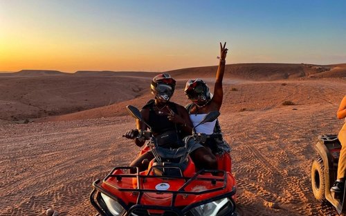 Agafay Desert Quad & Camel Rides with Dinner Show in Marrakech