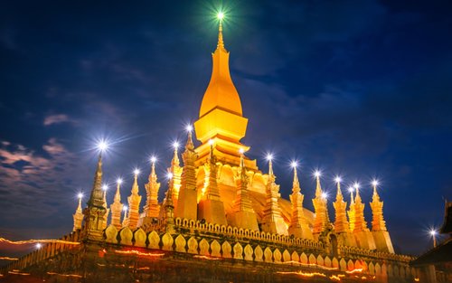 That Luang, Vientiane Museum of Contemporary Arts, and Patuxai Day Tour in Vientiane