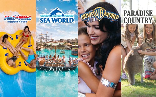 澳洲华纳兄弟电影世界 / 海洋世界 / 狂野水上世界通票