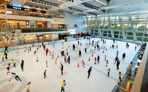 Festival Walk Glacier Skating Experience